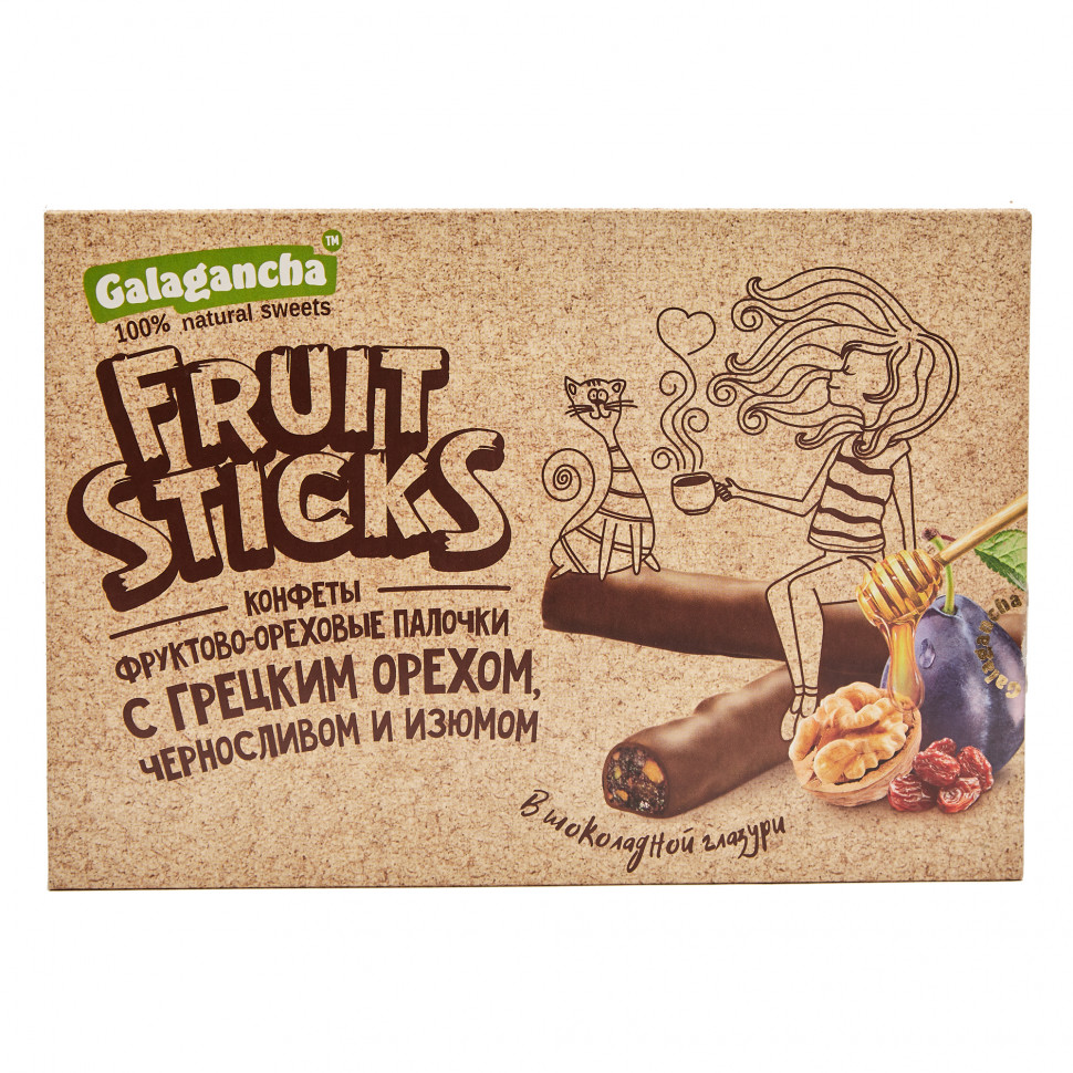  Берестов КРАФТ Fruit Stiсks с черносливом и грецким орехом, 175г в Тимашёвске