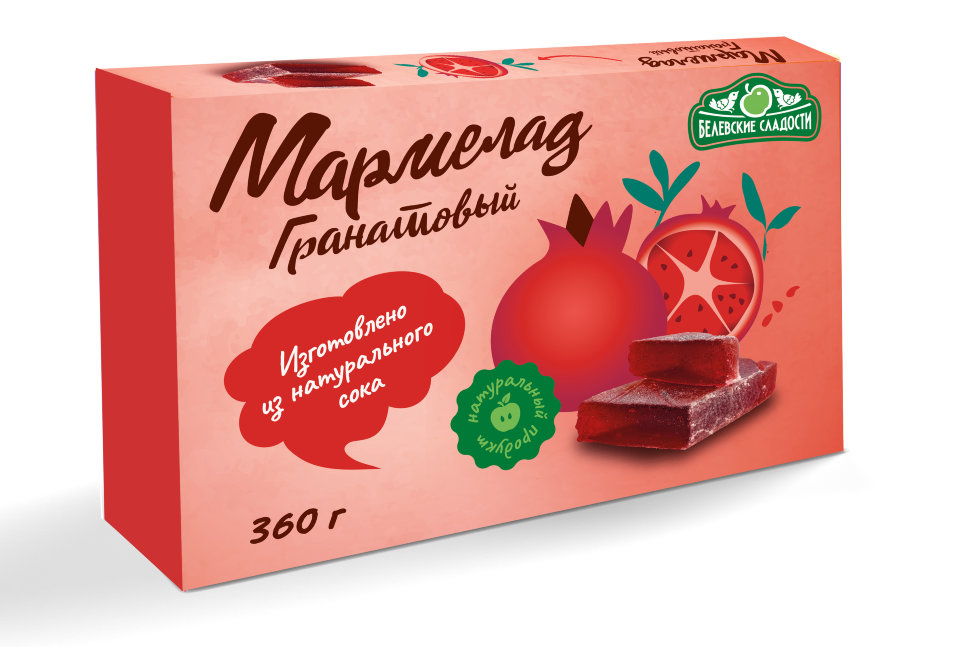  Мармелад  "Гранатовый" белевский 360г  в Тимашёвске