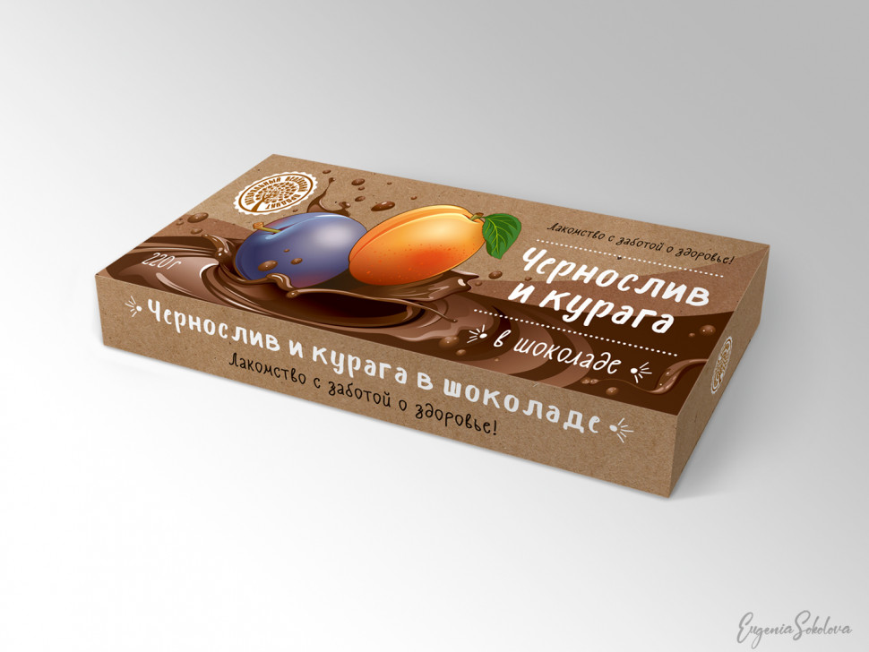  Чернослив и курага в шоколаде, 220г в Тимашёвске