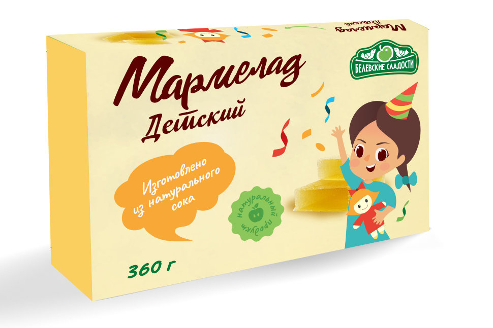  Мармелад  "Детский" белевский 360г   в Тимашёвске