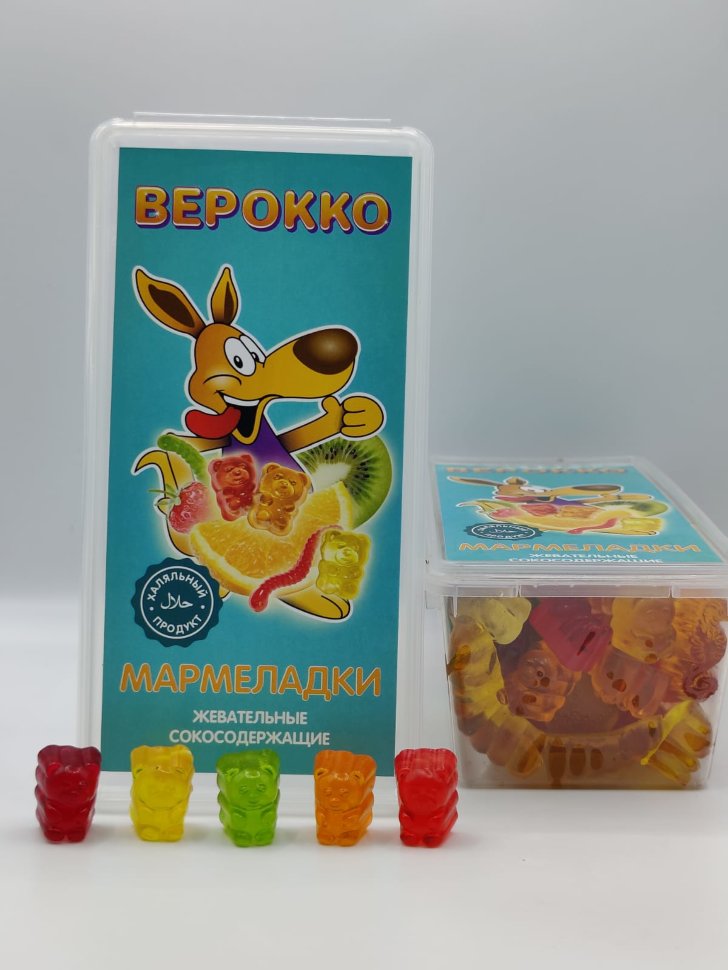  Жевательный мармелад Мишки фруктовые, 250г   в Тимашёвске