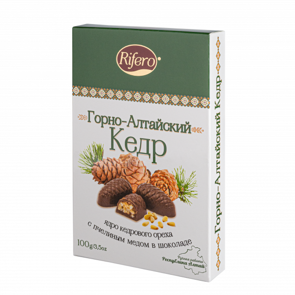 №1 Риф и ко Конфеты "Горно-Алтайский кедр" 100г  в Тимашёвске
