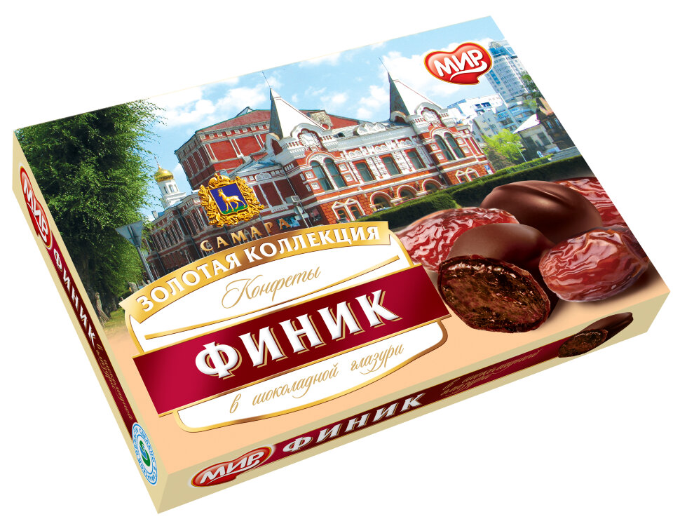  КФ МИР Финики в шоколадной глазури 160г  в Тимашёвске