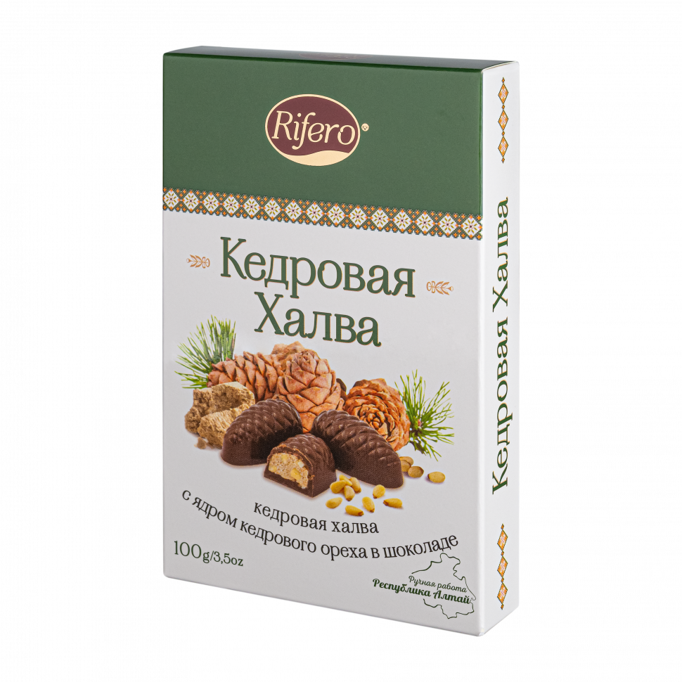 Риф и ко Конфеты "Кедровая халва" 100г   в Тимашёвске
