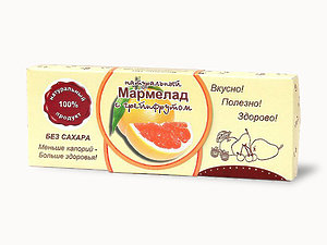 Мармелад натуральный "Грейпфрут" 140г в Тимашёвске