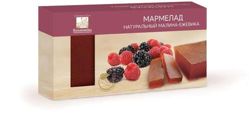  Мармелад пластовый 210г МАЛИНА-ЕЖЕВИКА в Тимашёвске