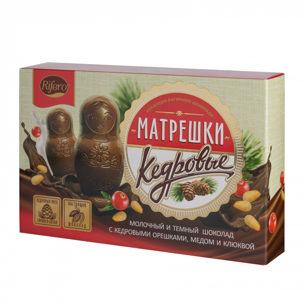  Риф и ко Конфеты "Матрёшки кедровые" 100г           в Тимашёвске