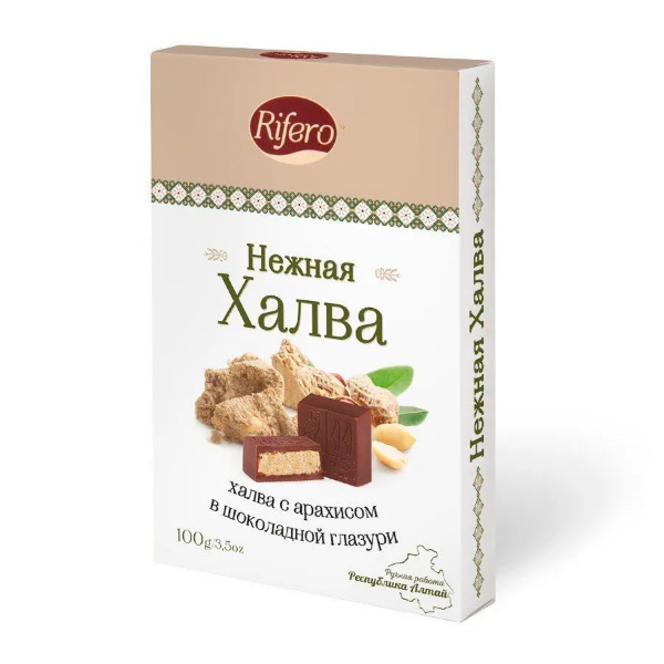 №1 Риф и ко Конфеты "НЕЖНАЯ халва" 100г    в Тимашёвске