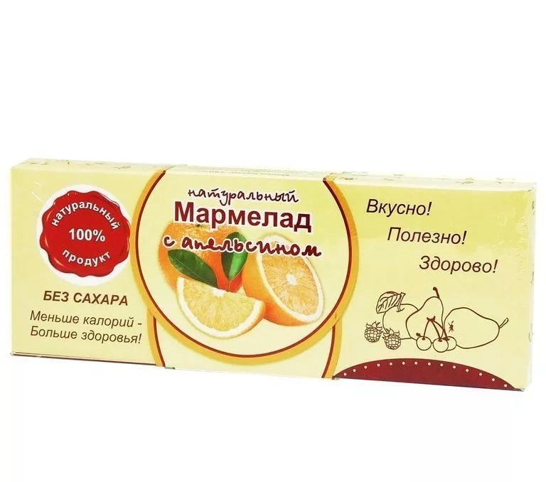  Мармелад натуральный "Апельсин" 140г в Тимашёвске