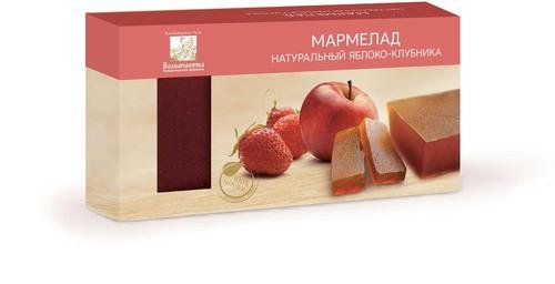  Мармелад пластовый 210г Яблоко-Клубника в Тимашёвске