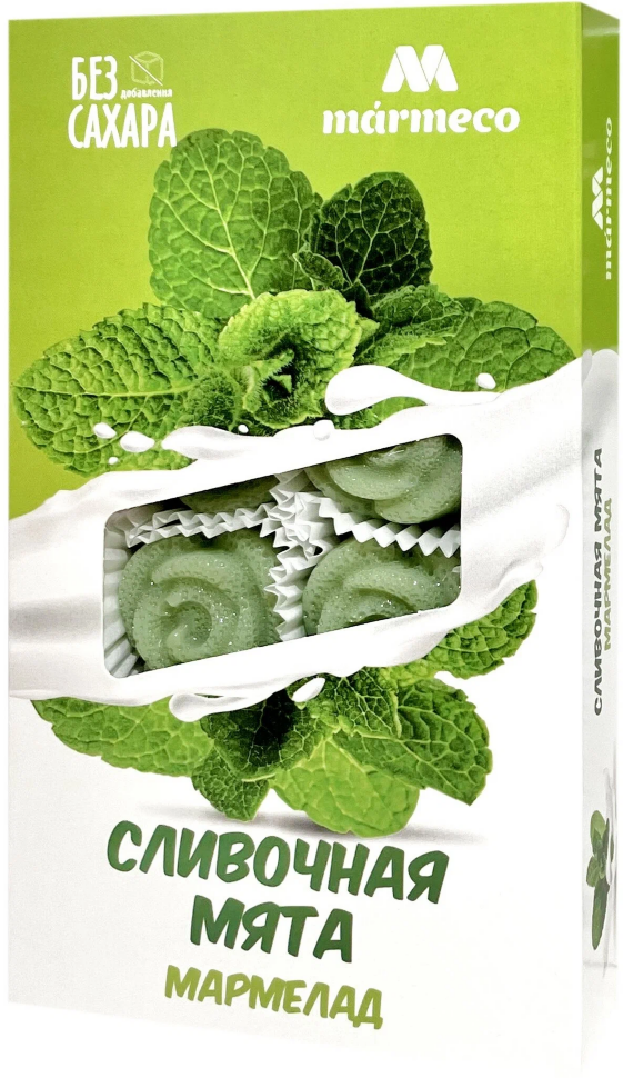  Мармелад без сахара  "Сливочная мята" 180г  в Тимашёвске
