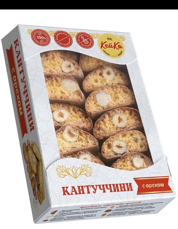  Кей Ко Кантуччини с орехом, 200г    в Тимашёвске