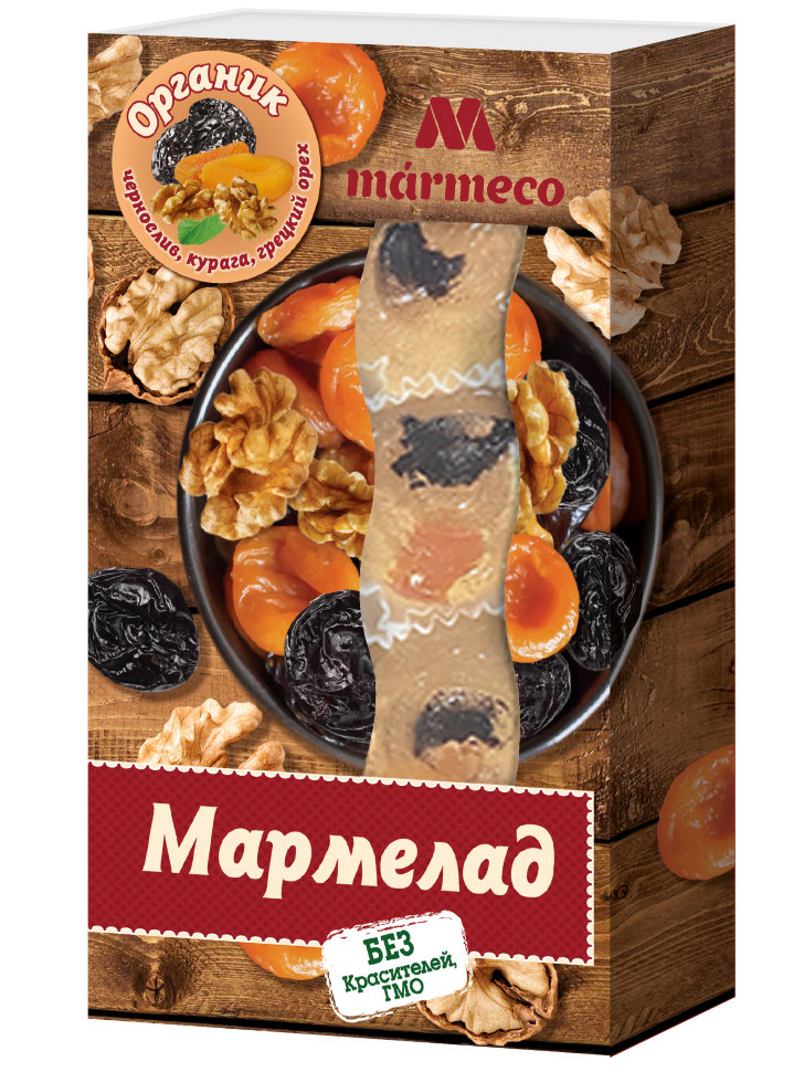  Мармелад "Органик"  Курага, Чернослив, грецкий орех, 180г  в Тимашёвске