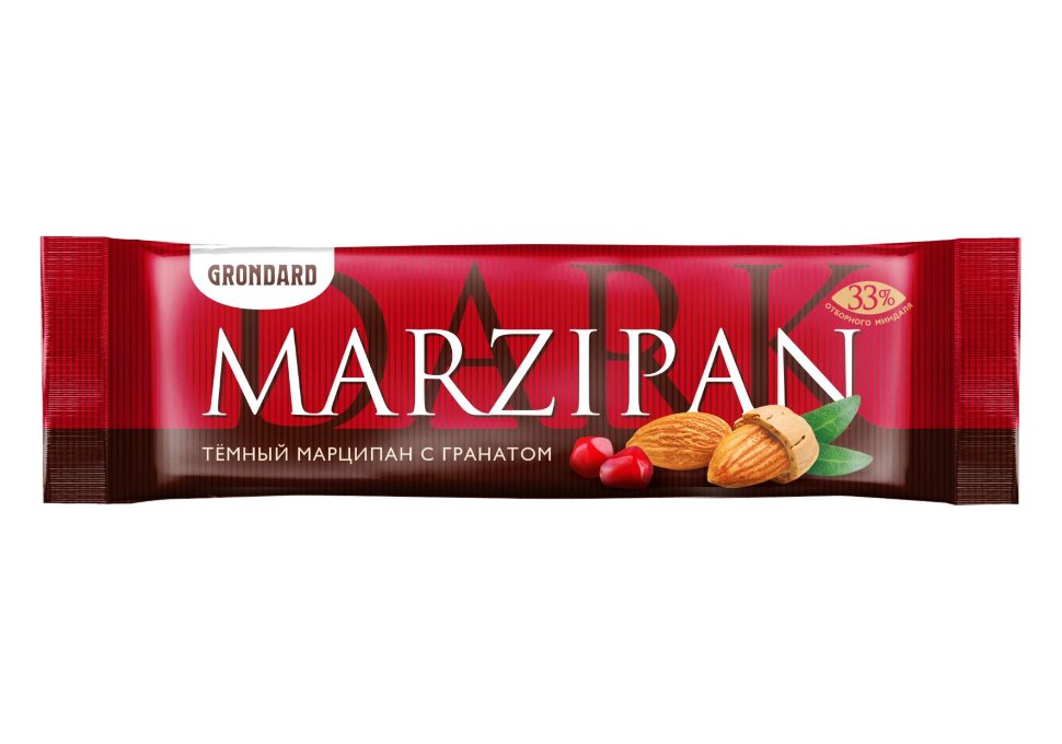  TM Grondard     (10973) Батончики глазированные Марципановые ГРАНАТ, (24шт по 50г)       в Тимашёвске