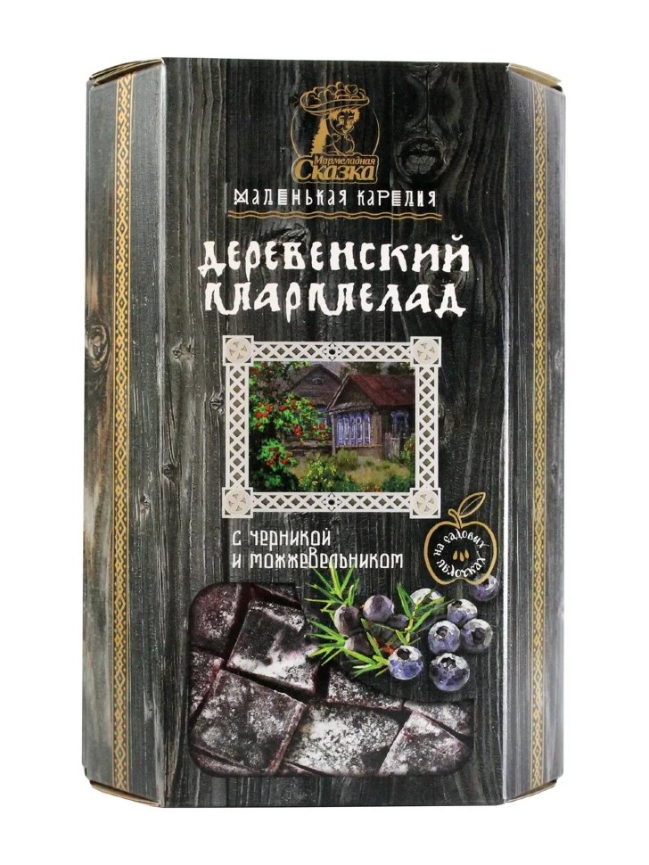  Мармелад деревенский "С черникой и можжевельником" 300г в Тимашёвске