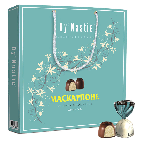 №3 Династия Сумка 170г Конфеты "Маскапроне" в Тимашёвске